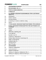 Powerplus POWPB10200 Bruksanvisning