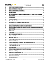 Powerplus POWX00445 Bruksanvisning