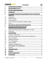 Powerplus POWX00825 Bruksanvisning