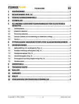 Powerplus POWX0280 Bruksanvisning