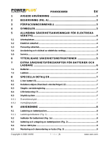 Powerplus POWXB30050 Bruksanvisning