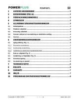 Powerplus POWP4071 Bruksanvisning