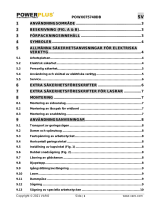 Powerplus POWX075740DB Bruksanvisning