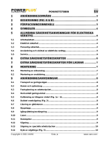 Powerplus POWX075750DB Bruksanvisning