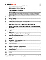 Powerplus POWDP4060 Bruksanvisning
