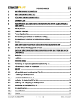 Powerplus POWXB40020 Bruksanvisning