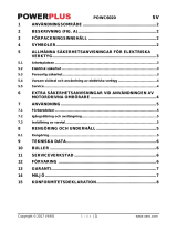 Powerplus POWC6020 Bruksanvisning