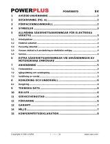 Powerplus POWE80070 Bruksanvisning