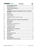 Powerplus POWP6040 Bruksanvisning