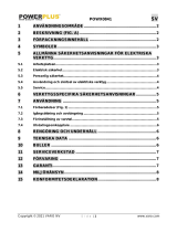 Powerplus POWX0841 Bruksanvisning