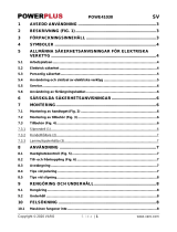 Powerplus POWE41030 Bruksanvisning
