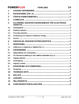 Powerplus POWC2060 Bruksanvisning