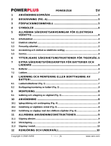 Powerplus POWEB2510 Bruksanvisning