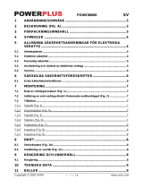 Powerplus POWE80060 Bruksanvisning