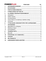 Powerplus POWC4010 Bruksanvisning