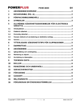 Powerplus POWC4020 Bruksanvisning