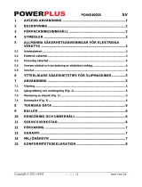 Powerplus POWE40020 Bruksanvisning