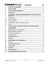 Powerplus POWE40051 Bruksanvisning