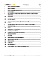 Powerplus POWX0401 Bruksanvisning