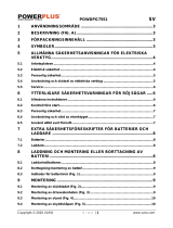 Powerplus POWDPG7551 Bruksanvisning
