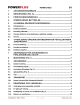 Powerplus POWEG7010 Bruksanvisning