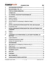 Powerplus POWDPG7530 Bruksanvisning