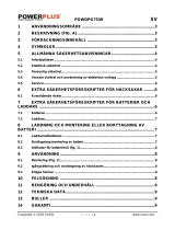Powerplus POWDPG7538 Bruksanvisning