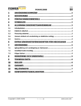 Powerplus POWXG2008 Bruksanvisning