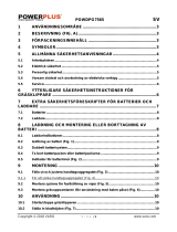 Powerplus POWDPG7567 Bruksanvisning
