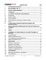 Powerplus POWDPG7568 Bruksanvisning