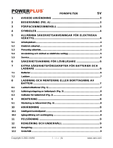 Powerplus POWDPG7526 Bruksanvisning