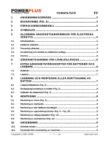 Powerplus POWDPG75270 Bruksanvisning