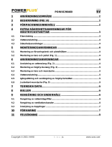 Powerplus POWXG90400 Bruksanvisning