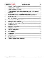 Powerplus POWEW67900 Bruksanvisning