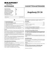 Blaupunkt AUGSBURG CR 24 Bruksanvisning