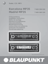 Blaupunkt BARCELONA MP35 Bruksanvisning