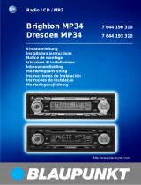 Blaupunkt VALENCIA MP34 Bruksanvisning