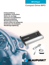 Blaupunkt COMPACT DRIVE MP3 MDP-01 Bruksanvisning