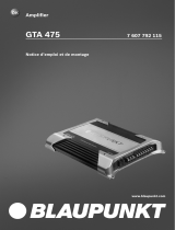 Blaupunkt GTA 475 Bruksanvisning