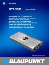 Blaupunkt GTA 5350 Bruksanvisning
