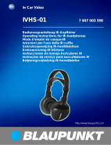 Blaupunkt IR HAEDPHONE IVHS-01 Bruksanvisning