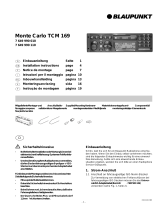 Blaupunkt MONTE CARLO TCM 169 Bruksanvisning