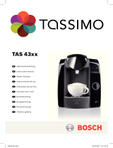 Bosch TASSIMO TAS4302 Bruksanvisning