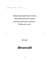 Brandt FE210WN1 Bruksanvisning