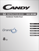 Candy GCC 581 NB-S Bruksanvisning