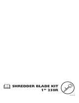 Husqvarna SHREDDER BLADE KIT 1 250 R Bruksanvisning