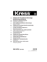 Kress 552 SPS Bruksanvisning