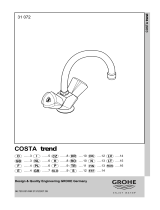 GROHE COSTA trend Användarmanual