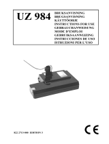 Nilfisk UZ 984 Bruksanvisning