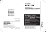 Pioneer BDP-120 Bruksanvisning